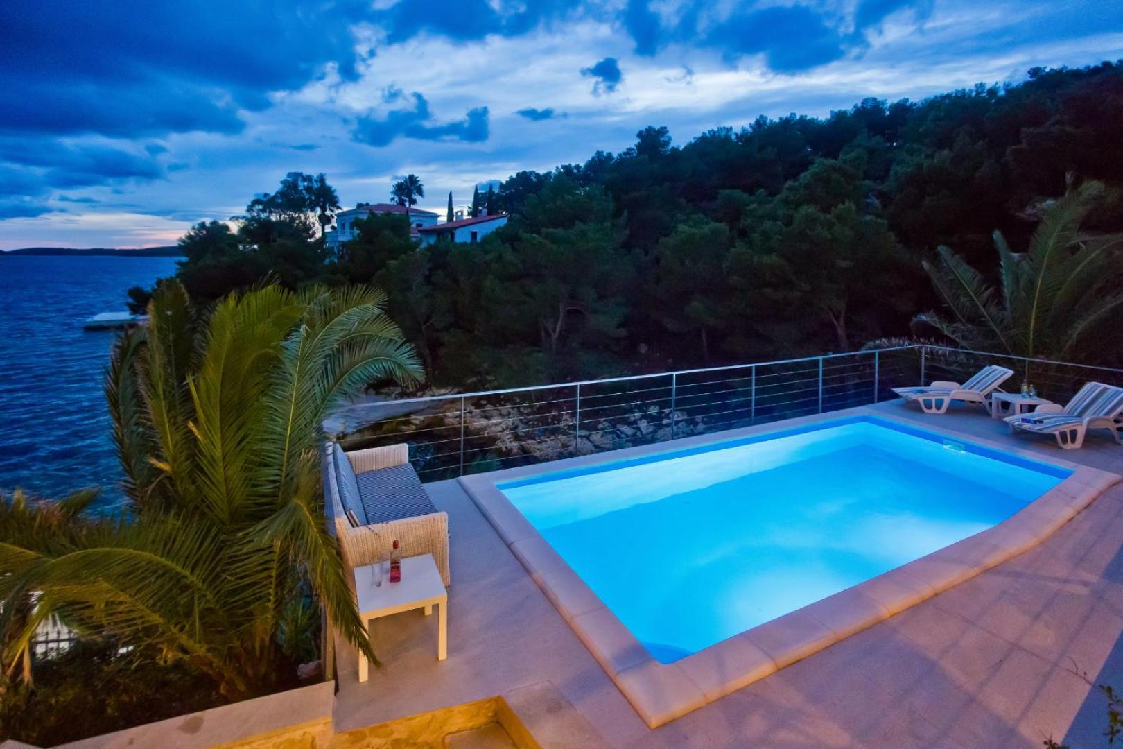 Villa Oceanus Hvar Town Bagian luar foto